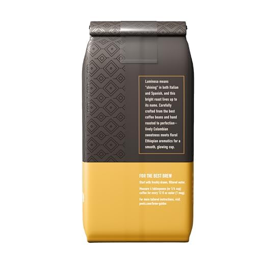 Peet's Coffee Light Roast Ground Coffee - 100% Arabica Sun Catcher Blend, 10.5 Ounce Bag