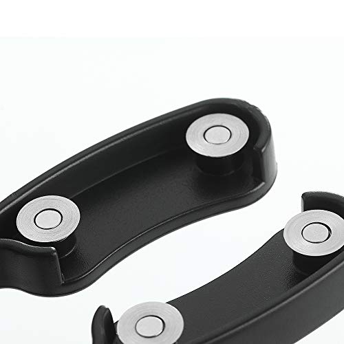 2 Pack Wine Foil Cutter Set - Black Bottle Opener Accessories for Wine Lovers