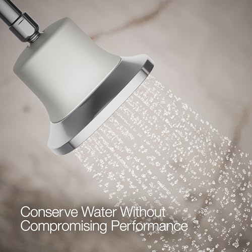 Square Single-Function Filtered Showerhead, 1.75 GPM, Polished Chrome