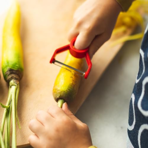 Children Kitchen Peeler for Food Prep and Teaching Cooking Safety