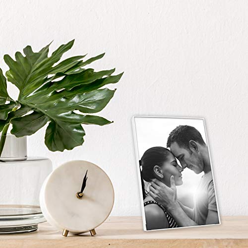 MCS Format 8x10 Picture Frame White, Gallery Wall Vertical & Horizontal Wall Hanging Picture Frame for Photos & Art Prints (6-Pack)