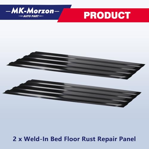 Bed Floor Rust Repair Panels for 1999-2016 Super Duty Trucks, 2-Piece Set