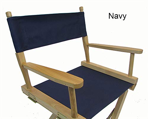 Directors Chair Replacement Canvas Cover Set - Round Stick Style