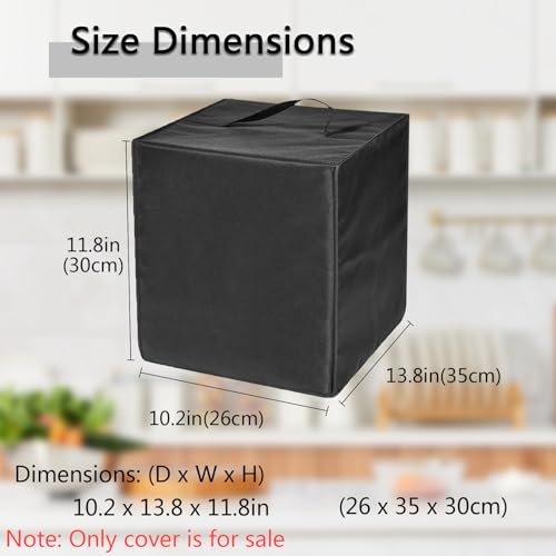 Heavy Duty Waterproof Bread Maker Machine Dust Cover, 10.2 x 13.8 x 11.2 in
