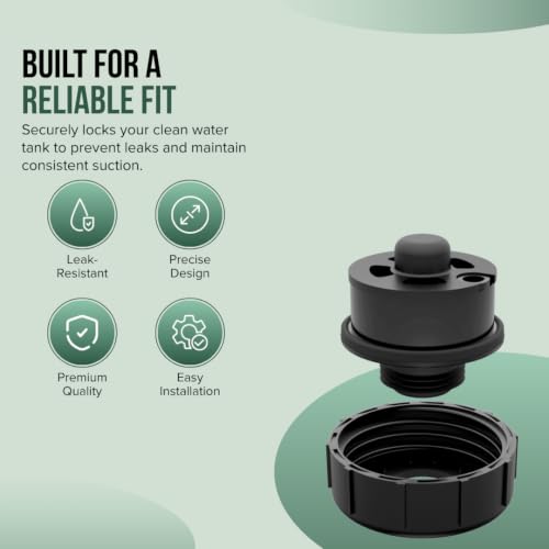 Replacement Clean Tank Cap for Portable Carpet Cleaner Models 3682 3734