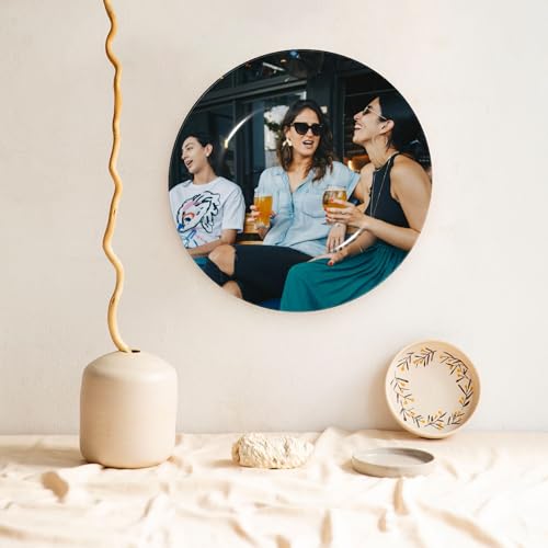 Custom Photo Ceramic Decorative Plate, Personalized 6-Inch Porcelain Display