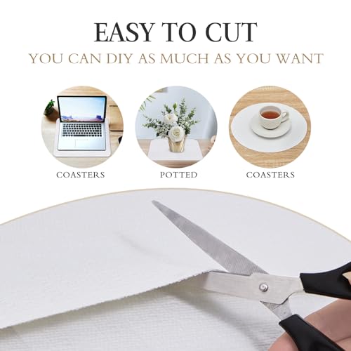 Beautysaid Non-Adhesive Shelf and Drawer Liner for Kitchen Cabinets