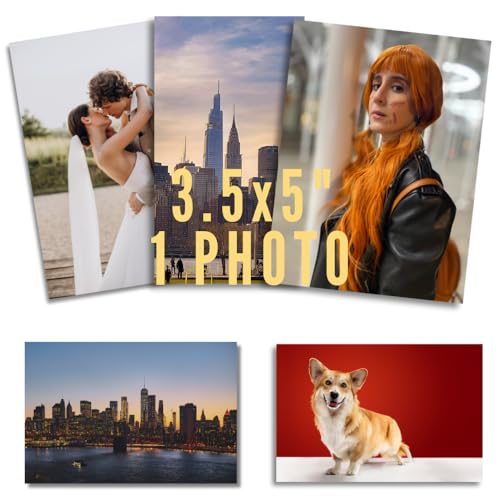 Custom Matte Photo Prints - 3.5x5 inches, Premium Quality