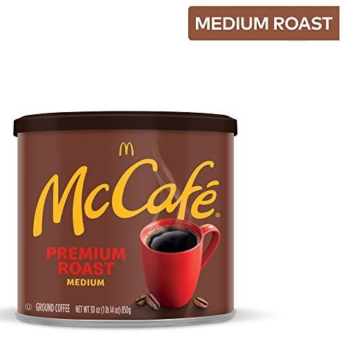 Medium Roast Ground Coffee Premium Arabica Blend 30 oz Canister