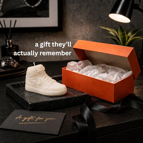 Sneaker Candle Gift Box - Hypebeast Room Decor for Sneakerheads & Teen Boys