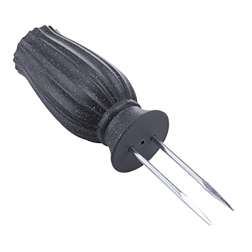 10-Inch Cemetery Vase with Metal Spike and Drainage Hole for Grave Memorials