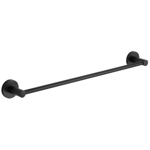 25" Matte Black Towel bar