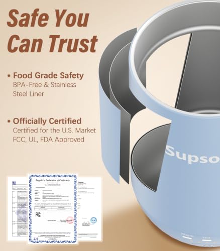 16oz Self-Heating Smart Coffee Mug with 3 Temperature Settings