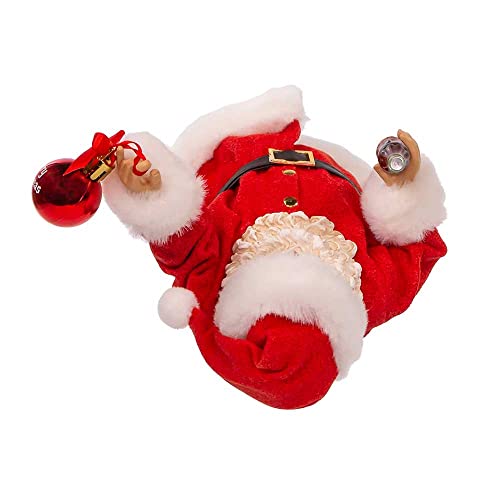 Coca-Cola Santa Ornament - 9.5 Inch Tabletop Figurine, Holiday Decor