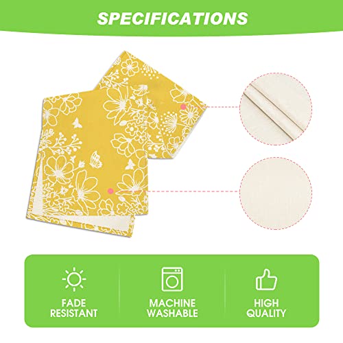 Artoid Mode Yellow Bloom Table Runner 13x72 Inch - Home Decor