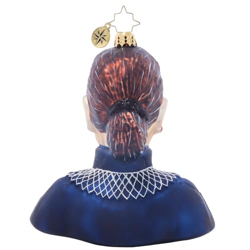 Christopher Radko Hand-Crafted European Glass Christmas Tree Ornament - I Dissent 2023 Collection
