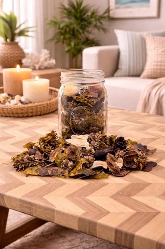 Sandalwood Scented Decorative Potpourri - 4 oz Home Fragrance