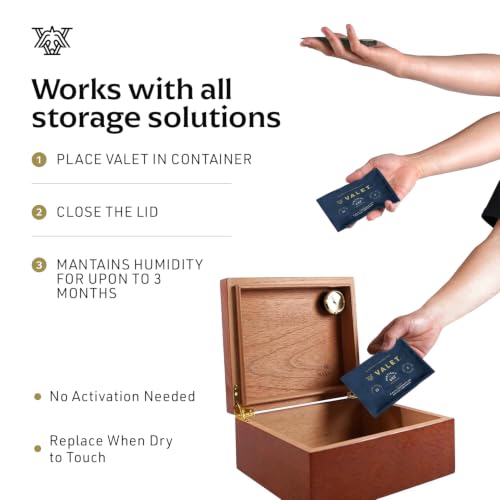 Two-Way Humidity Control Packs 69% for Travel Containers 8g 10-Pack