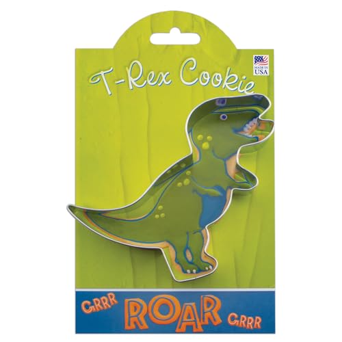 T-Rex Cookie Cutter 4" — Made in USA, Ann Clark