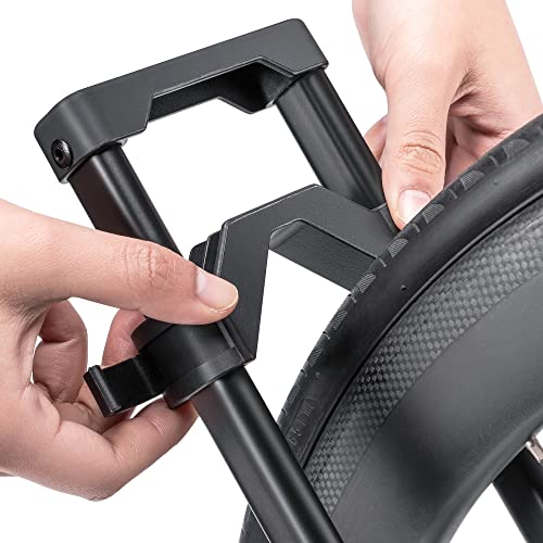 Adjustable Indoor Bike Floor Stand Rack for Garage and Home Storage