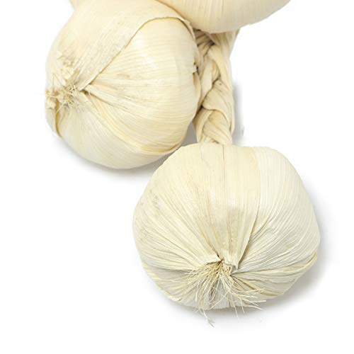 Artificial Garlic String 2-Piece Set, Lifelike Foam Vegetable Decor