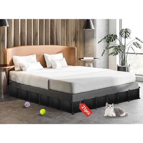 Under Bed Blocker for Pets - 11.8-Inch Tall Furniture Gap Guard