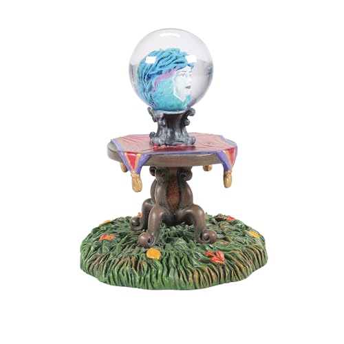 Madame Leota Manifested Halloween Village Figurine - Hand-Painted Resin, 3.2"