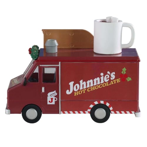 Johnnie's Hot Chocolate Christmas Village Building, 7.44-inch