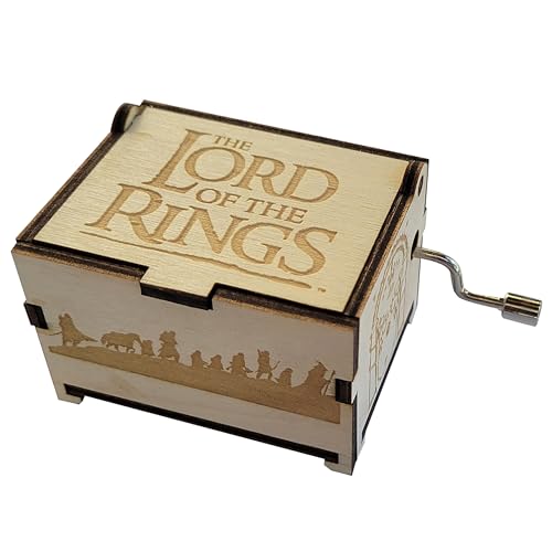 Mini Hand Crank Music Box - Fantasy Movie Theme Keepsake Gift