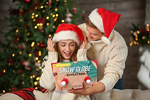 Funny Christmas Chest Warmers for Women - Novelty Holiday Gag Gift