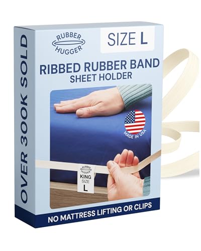 Elastic Fitted Sheet Holder Band for King Bed - Anti-Slip Sheet Straps