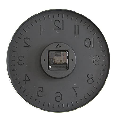 12-Inch Silent Non-Ticking Wall Clock, Olive Green and Gold Modern Decor