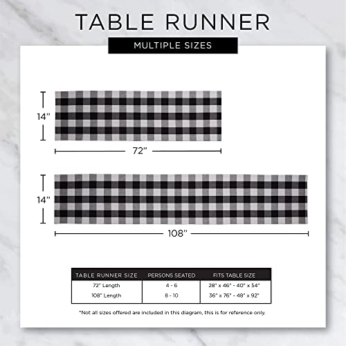 DII Dobby Stripe Woven Table Runner, 13x72 (13x77.5, Fringe Included), Spice