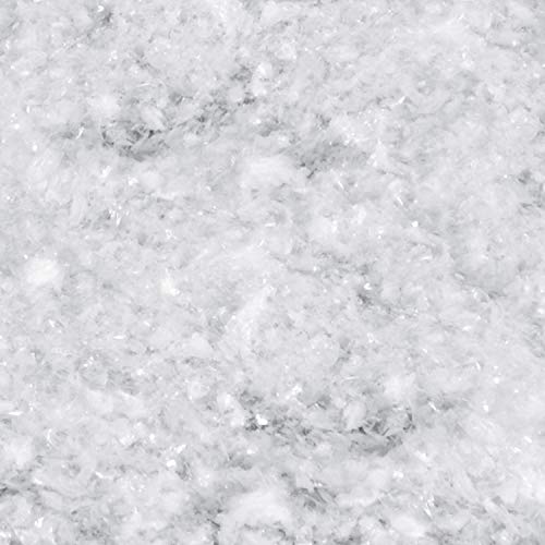Sparkling Artificial Snow - 2 oz White Holiday Craft Decor