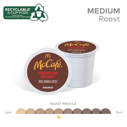 McCafe Premium Roast Medium Roast Coffee K-Cup Pods 96 Count