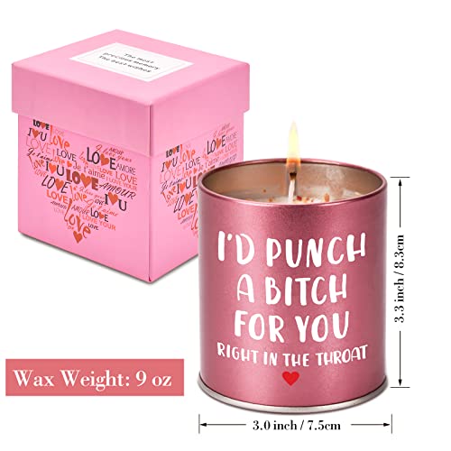 Gardenia Scented Candle - 9oz Natural Wax Aromatherapy Jar Gift for Women