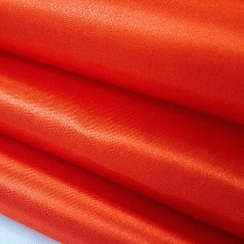 12 Pack Red Satin Table Runners 108x12 Inches for Weddings & Parties - -12108"