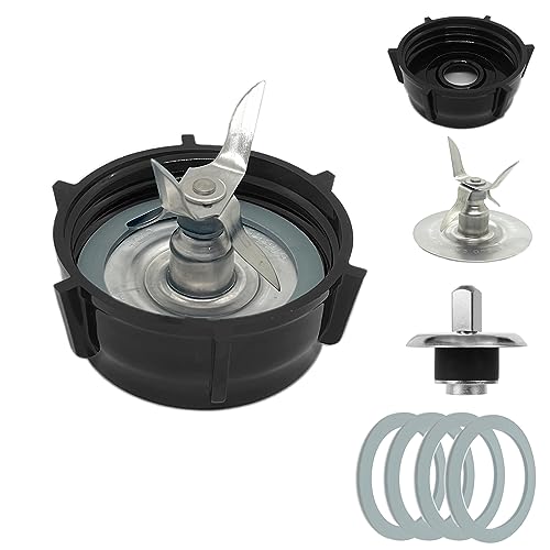 Blender Replacement Parts Kit: 4-Point Ice Crusher Blade, Jar Base & Gaskets