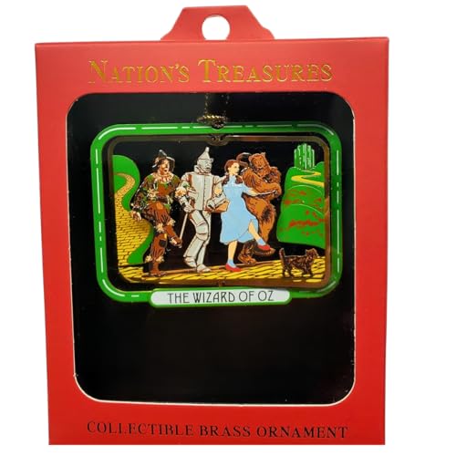 Follow Your Dreams Wizard of Oz Brass Ornament - Holiday & Collectible Decor