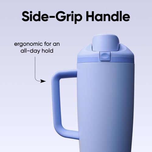 40 oz Insulated Stainless Steel Water Bottle with FreeSip Spout