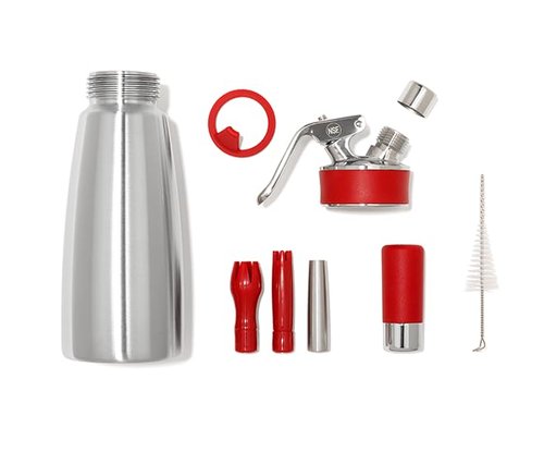 iSi North America Replacement Stainless Steel Straight Tip for use with iSi Gourmet Whips and Thermo Whip