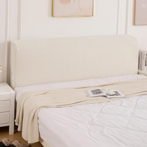 Stretch Headboard Cover for Full Queen King Size - Dustproof Protector