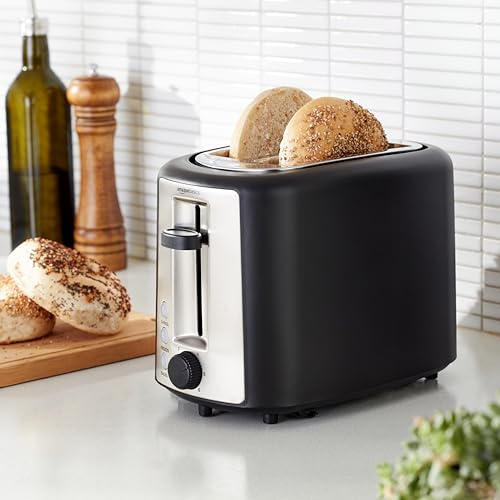 2-Slice Extra Wide Slot Toaster - 6 Browning Settings & Crumb Tray