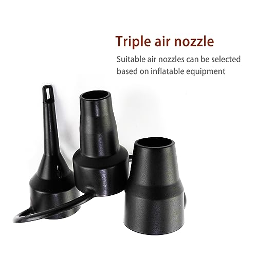 3-in-1 Air Pump Replacement Nozzles for Inflatables