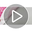 Yuboo Large Pink Christmas Tree Skirt 36 Inch Faux Fur Snowflake Decor