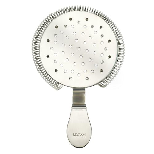 Barfly Throwing Strainer - Stainless Steel Cocktail Barware Tool with Innovative Handle