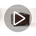 24-Inch Rectangular Tufted Storage Ottoman with Upholstered Leathaire Bench