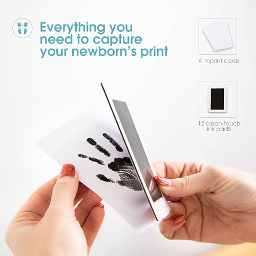 Mess-Free Clean-Touch Ink Pad Kit for Baby & Pet Prints (4-Pack)