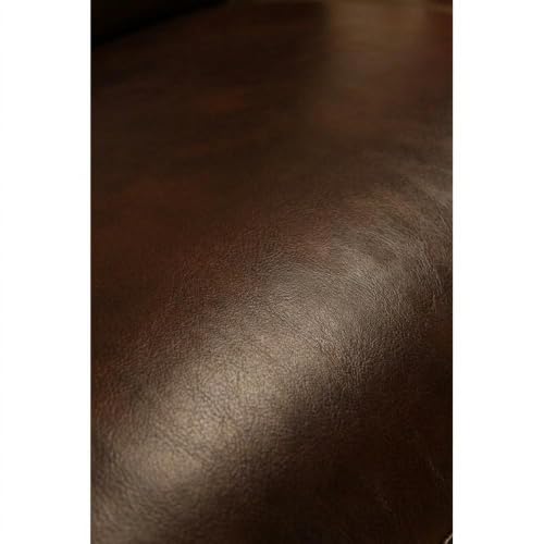 Full Size Futon Sofa Bed with Storage Drawers - Rustic Walnut Finish