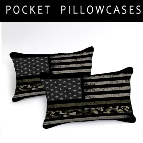 California King Size Camouflage Comforter Set - 4 Piece Bedding